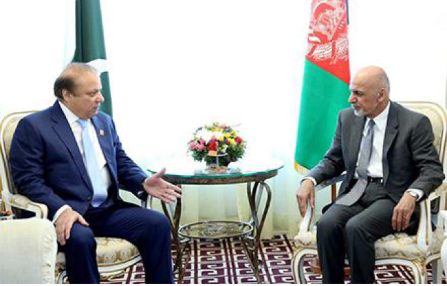 Ghani and Sharif  Agree to Ramp up Joint  Fight Against Terrorism
